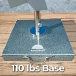 TH50 110 lbs. Granite Base - $469.00 +$469.00
