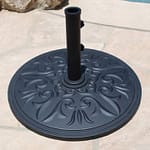 #040EDBK - European Style Cast Iron 40 lbs. Black $279.00 +$279.00