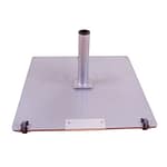 #095SQSR - Steel Plate 95 lbs. Silver $599.00 +$599.00
