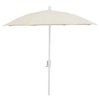 FiberBuilt 9 ft 8 Rib Octagon Round Patio Crank Lift Umbrella