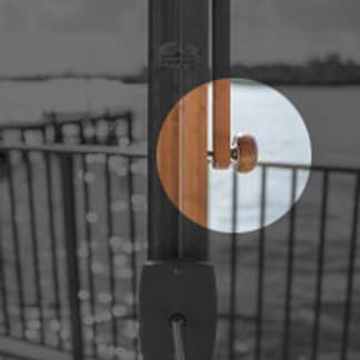 Bambrella Locking Arm Knob for Levante side winds